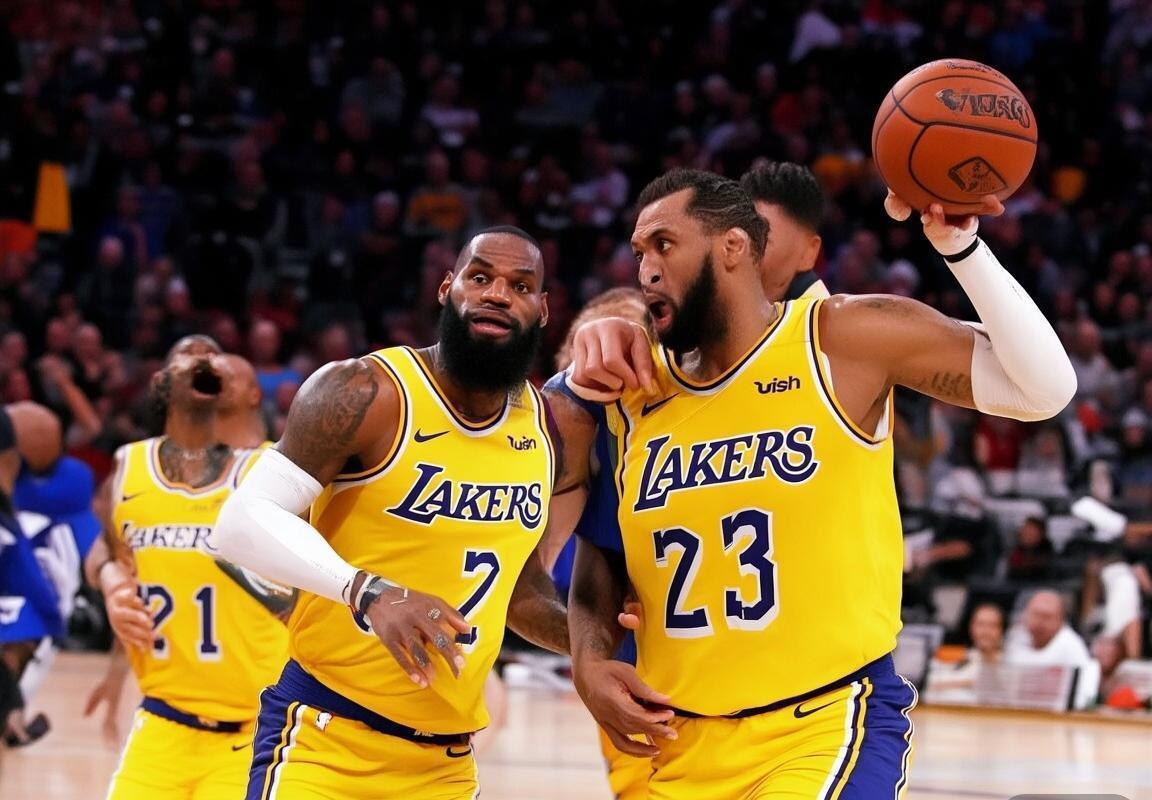 湖人险胜掘金晋级总决赛：詹姆斯戴维斯双星领航(图3)