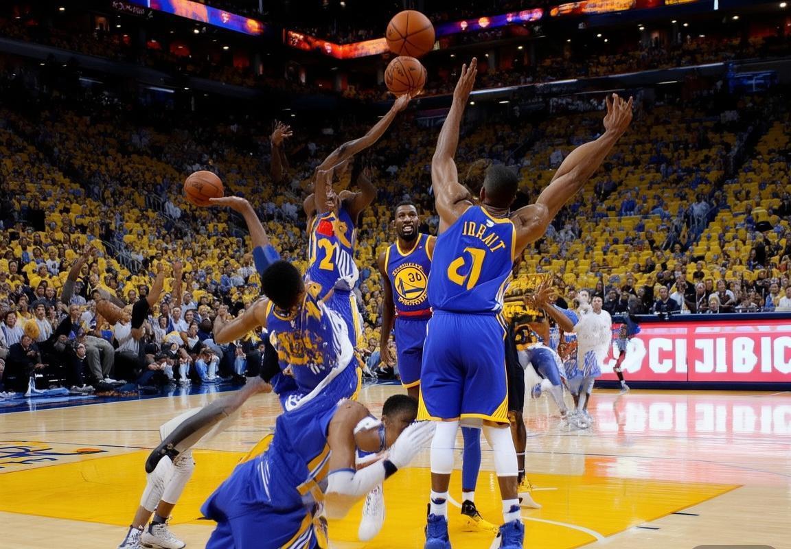 2017年NBA总决赛：勇士逆转骑士，三连冠在望，杜兰特关键发挥(图3)